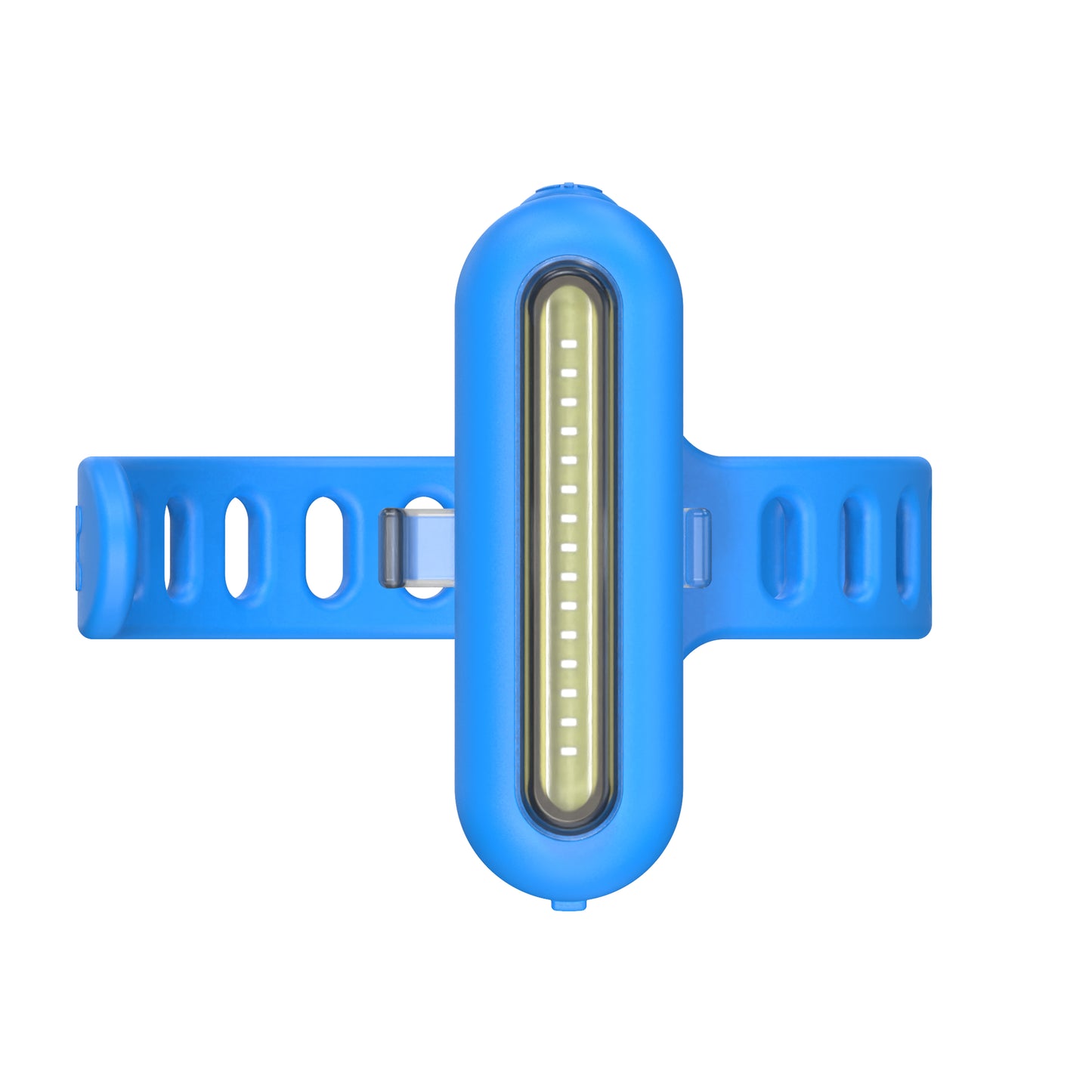 rydesafe blue bike light head tube bike light