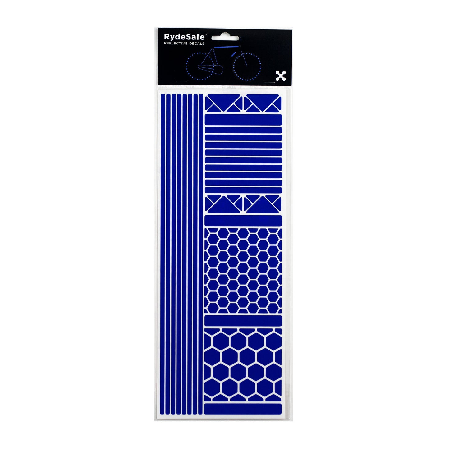 RydeSafe Reflective Stickers | Multi Shapes Kit - Jumbo